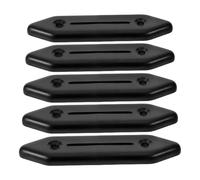 Levemolo 5 Pièces Plastic Electric Guitar Switch Cover Plates Lightweight Toggle Switch Protectors For Pickup Selector Upgrade