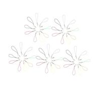Levemolo 50 pièces DIY Lariat String Cords With Lobster Clasp For Keychains Charm Straps And Handmade Accessories Lightweight And Easy To Use Couleur Aléatoire Couleur Aléatoire