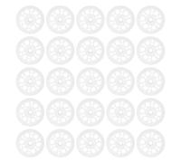Levemolo 500 Pièces Rondelles Plastiques Polypropylène pour Fixation Murale Répartiteur de Charge Isolation Panneau Mousse Rigide
