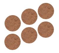 Levemolo 6 Pièces Coussin en Fibre Naturelle de Noix pour Nid de Pigeon, Support Confortable et Respirant, Texture Fine et Bordure Solide, pour Cages d'oiseaux