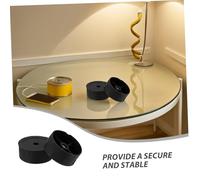 Levemolo 8 Pièces Accessoires pour Aire de Jeux pour Chat Bouchons de Trou Insert de Bougie de Tube Réparation de Scratch Cat Remplacement d'un griffoir pour Chat Plastique Noir