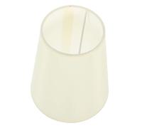 Levemolo Abat-jour Demi-circulaire pour Lampe de Bureau Protège Yeux et Facile à Installer Design Élégant Beige pour Décoration Intérieure