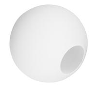 Levemolo Abat-jour Globe Rond 13 Cm En Verre Mat Blanc Dépoli, Abat-jour Suspendu Pour Lampe De Plafond, Design Texturé, Lumière Diffuse Pour Chambre Et Salon, Remplacement D’abat-jour Unique
