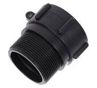 Levemolo Adaptateur IBC x 2 Pouces Npt pour Réservoir Eau 275 Gallons avec Joint Étanche pour Irrigation Et Jardin