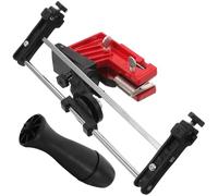 Levemolo Affûteuse Chaîne Tronçonneuse Manuelle Acier Inoxydable, Guide d'Affûtage Universel Compact, Outil Pratique pour Tous Types de Chaînes, 21,5cm
