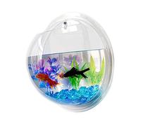 Levemolo Aquarium Suspendu Aquarium Mural Robuste en Acrylique Peu Encombrant Décoration Dintérieur Couleur Aléatoire