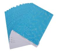 Levemolo Autocollants Effet Eau Réaliste pour Décor Miniature 20 Pièces Film Plastique Ultra-Fin Ondulé Adhésif pour Dioramas Maquettes Architecturales et Paysages Extérieurs