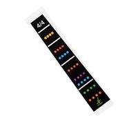 Levemolo Autocollants pour Touche de Violon Adhésifs Guide des Doigts Précis pour Apprentissage Repères de Position Clairs Accessoire Éducatif pour Violonistes Débutants et Étudiants