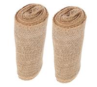 Levemolo Bande de Protection pour Arbres en Toile de Jute 20x300 Cm, Protection Hivernale pour Jardin et Arbres Fruitiers, Tissu Respirant Anti-Gel, 2 Pièces