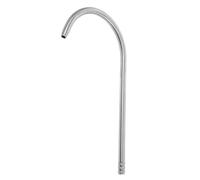 Levemolo Bec de Robinet Cuisine en Acier Inoxydable Coude Coudé à Col Cygne, Tube à Eau Peu Encombrant, Remplacement pour Robinet d'Évier, Adapté aux Cuisines Domestiques et Commerciales