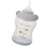 Levemolo Biberon pour Chaton et Chiot 1 Set 80Ml avec Embout en Silicone Souple, Portable, Prévention de la Diarrhée, pour Nourrissage Quotidien et Nouveaux-Nés