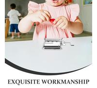 Levemolo Boîte à Musique à Manivelle Notes avec Engrenages Cuivre Mécanisme pour Créer Mélodies DIY sur Bandes Papier Accessoires Durables pour Projets Créatifs et Amateurs de Musique