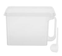 Levemolo Boîte de Rangement pour Lessive, Bac de Rangement pour Lessive en Poudre, Porte-dosettes de Lave-vaisselle, pour Étagère de Placard, 22 X 14,7 X 14,5 Cm