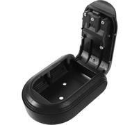 Levemolo Boîtier à Clé Mural en Plastique Noir Code à Combinaison Réinitialisable pour Rangement Sécurisé des Clés, pour Entreprises et Maisons de Vacances