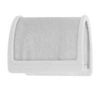 Levemolo Bonnette Anti-vent en Métal Blanc de U pour Microphone Portatif, Offrant un Son Clair et Stable, pour Diffusion en Direct et Diverses Occasions