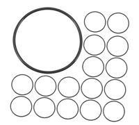 Levemolo Bracelets Silicone Extensibles 50 Pièces Noir Bracelet Simple et Doux Adaptés aux Loisirs Créatifs Présents de Fête Anniversaires Mariages pour Hommes Femmes et Garçon et Filles