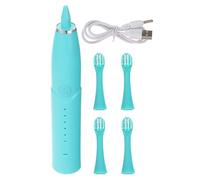 Levemolo Brosse à Dents Électrique Brosse Douce en Abs et Tissu Fin Charge Rapide Design Cartoon Bleu Pratique pour Garçon et Filles et Adaptée aux Garçon et Filles