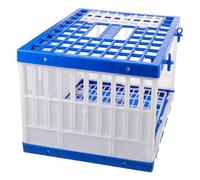 Levemolo Cage pour Pigeons en Plastique Ventilé, Panier Portable avec Capacité 4-6 Oiseaux, Conçue pour Entraînement et Transport en Compétition