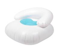 Levemolo Canapé Gonflable PVC Bleu avec Dossier Fauteuil Pliable et Confortable pour Intérieur et Maison Siège Gonflable et Facile à Ranger