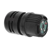 Levemolo Capsule de Microphone Cardioïde en Abs Noir pour Interviews en Direct, Accessoire de Réparation pour Microphone à Bobine Professionnel