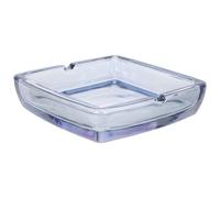 Levemolo Cendrier à cigares : Cendrier carré en Verre pour cigares, utilisable à l'intérieur comme à l'extérieur - Accessoire décoratif pour Fumeurs, idéal pour Les réunions et Les