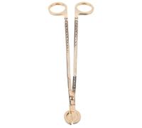 Levemolo Ciseaux à Mèche de Bougie Acier Inoxydable avec Bout Arrondi Sécurité Coupe Précise pour Entretien Accessoire pour Soins de Bougies Parfumées