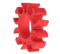 Levemolo Clip de Support Tambour Silicone Écologique Porte-baguettes et Résistant pour Baguettes Accessoire Pratique pour Batterie Électronique Rouge