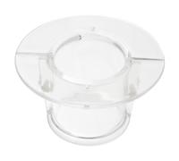 Levemolo Collier Anti-Morsure Perroquet Rigide en Acrylique Taille M pour Prévention Automutilation Oiseaux Compagnon