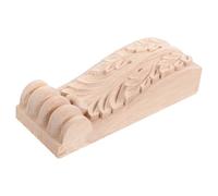 Levemolo Corbeaux Bois Massif Sculpté Corbeaux Rustiques Européens pour Décoration Murale Angle Support Mural Décoratif pour Maison et Hôtel Facile à Installer Surface Lisse