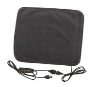 Levemolo Coussin Chauffant pour Animaux USB Réglable Tapis Chauffant pour Chat et Chien Isolant et Lavable Protection Thermique Confortable pour Petits Animaux Gris Foncé