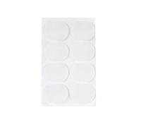 Levemolo Coussin pour saxophone ténor 8 pièces blanc silicone réduction de vibration protection des dents accessoire pour embouchure d'instrument à vent