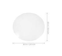 Levemolo Couvercle en Verre de Remplacement Convexe 205 CM pour Cadran D’Horloge Murale Façade Transparente Solide en Verre Haute Transparence pour Projets D’Horlogerie DIY et