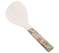 Levemolo Cuillère à Riz Ustensile Cuisine Multifonction Cuisine en Coquillage Naturel Spatule Élégante et Facile à Utiliser pour Servir à Table