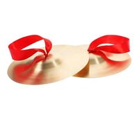 Levemolo Cymbales à Doigts Cuivre Petites Coquilles pour Garçon Fille Danse Du Ventre Instrument Percussion et Clair pour Fête et Performance Couleur Aléatoire Couleur Aléatoire