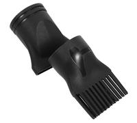 Levemolo Diffuseur en Plastique 2 Pièces pour Embout Circulaire Sèche-cheveux Noir Facile à Utiliser Distribution Uniforme Chaleur, pour Salons de Coiffure