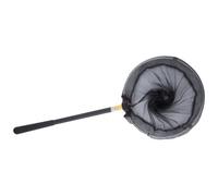 Levemolo Épuisette Télescopique en Acier Inoxydable Manche Extensible 73-148 Cm, Design Compact et Portable pour Pêche en Aquarium Extérieur