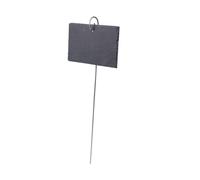 Levemolo Étiquette de Jardin Ardoise Naturelle avec Suspension Antirouille Panneau de Plante pour Potager et Fleurs Marqueur pour Pots et Plates Bandes