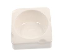Levemolo Gamette en Céramique Lavable pour Hamster Mangeoire Difficile À Casser pour Cochon d'Inde Bol Surélevé pour Animaux De Compagnie