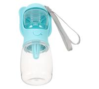 Levemolo Gourde Portable pour Chien Bleu Petit Format Gamelle de Voyage Étanche et Légère pour Eau et Croquettes Distributeur Pratique Randonnée Camping et Sorties en Plein Air