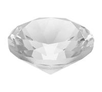 Levemolo Grand Diamant Acrylique Transparent en Cristal pour Décoration Élégante, Presse-papier Géant et Centre de Table, pour Boîte à Prix et Demandes en Mariage