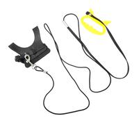 Levemolo Harnais Réglable pour Perroquets Laisse Corde et Gilet de Transport, Équipement Extérieur pour Entraînement et Promenades en Vol, Adapté aux Oiseaux de Taille Moyenne