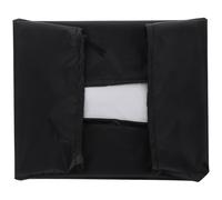 Levemolo Housse De Protection pour Gramophone Vintage en Vinyle 46x36x17 Cm Tissu Oxford Imperméable Étui Anti-poussière Multifonction pour Enceinte Et Platine Vinyle Usage Intérieur Et Extérieur