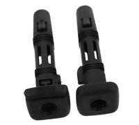 Levemolo Insert de Guidage Appuie-Tête Siège Auto Lot de 2 Plastique Résistant Diamètre 12,7 Mm pour Réparation et Remplacement Compatible Siège Voiture Montage Rapide