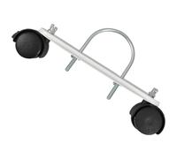 Levemolo Kit de Roulettes pour Radiateur Extérieur avec Frein Supports Mobiles Pivotants pour Chauffage de Terrasse Remplacement Facile pour Chauffage Au Mazout Mobilité Fluide et