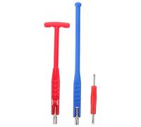 Levemolo Kit D'outils Outil Pratique pour Valve de Pneu Extracteur de Tige de Soupape en Plastique et Métal pour Démontage et Installation Rapide Lors Réparation de Pneus Tubeless