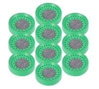 Levemolo Lot de 10 Nids de Pigeons en Plastique Réutilisables Confortables et Respirants Taille Moyenne Couleur Blanche pour Élevage et Reproduction en Cage Accessoires D’Élevage pour