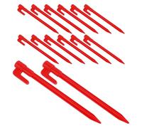 Levemolo Lot de 100 Piquets De Sol pour Tente De Camping-Car Ancrages pour Auvent Piquets De Tente Robustes pour Auvent