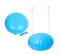 Levemolo Lot de 2 Coussins d'air pour piscines Hors Sol, pour l'hivernage, Coussins de Fermeture pour piscines Hors Sol, Coussins gonflables Ronds avec Housse de Protection, 120 cm