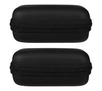 Levemolo Lot de 2 housses pour pédales d'effets de guitare : étui rembourré épais et antichoc pour une seule pédale avec fermeture éclair, pochette de transport portable pour les
