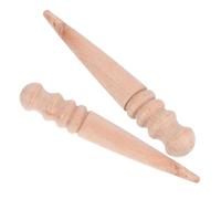 Levemolo Lot de 2 Mini Semoirs Manuels en Bois Portable, Outil de Plantation pour Semis Intérieur et Balcon, Semoir pour Légumes et Fleurs, Outil D’espacement des Semences pour Jardinage